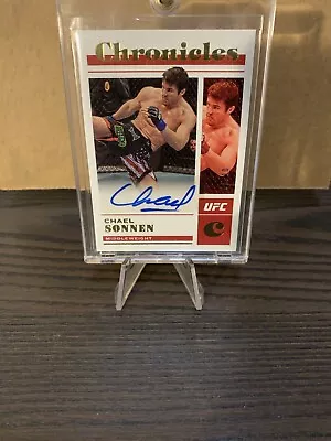 2023 Ufc Chronicles Chael Sonnen Gold Auto /10 • $85