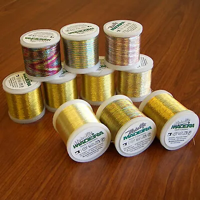 Madeira Professional Metallic Gold Thread 10 Pack • £28.75