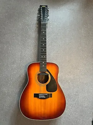 Yamaha FG 412 SB II 12 String Acoustic Guitar Fitted With A Fishman Pick Up • £285