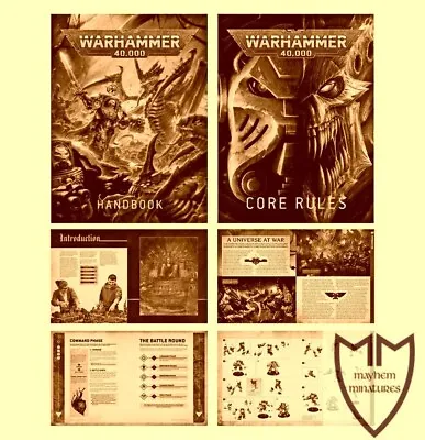 Ultimate Starter Set Core Rules & Handbook 10th Edition Warhammer 40000 • $34.95
