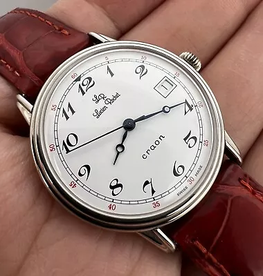 LUCIEN ROCHAT CRAON ARGENT AUTOMATIC SWISS MADE 35 Mm MEN'S WATCH • $300