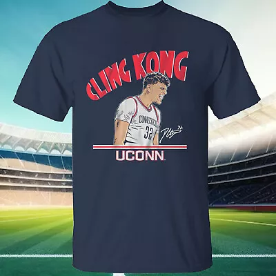 Uconn Basketball Donovan #Clingan Cling #Kong TShirt Unisex Gift Fan • $23.99