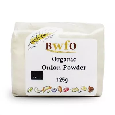 £6.89 • Buy Organic Onion Powder 125g | BWFO | Free UK Mainland P&P