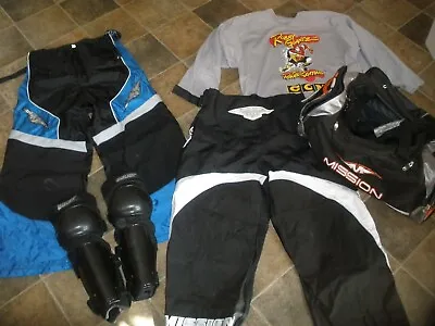 Mission Bauer CCM Hockey Pants Shirt Pads Bag (YOU CHOOSE) • $16