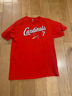 Majestic St. Louis Cardinals Baseball Jersey Shirt Men's Large Matt Holliday • $14.43