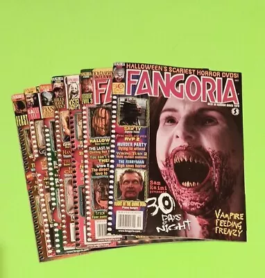 Vintage Fangoria Magazine Lot 7 Magazine Lot Vintage Horror Magazine Lot Horror • $75