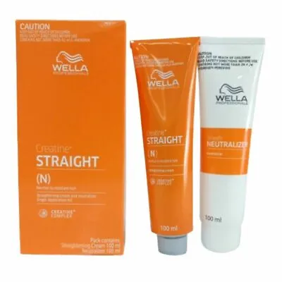 WELLA Wellastrate Straight Hair Cream Intense Resistant Creatine Permanent N • $46.98