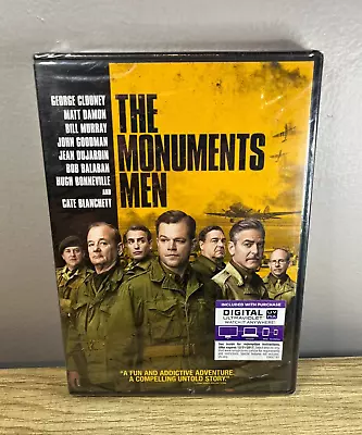 The Monuments Men - DVD - George Clooney - Matt Daman - Brand NEW Sealed • $2.95