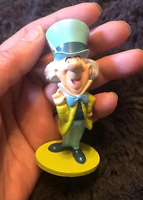 Disney Mad Hatter 3” Figure Alice In Wonderland (dis668) Cake Topper Collectible • £6.67