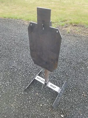 Steel Gong Target Stand W/ Torso Target 2/3 IDPA 12*20 AR500 • $189.99