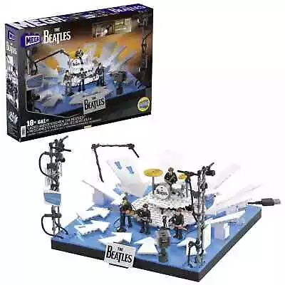 MEGA The Beatles Collectors 681 Pcs Building Toy Kit W/ Lights At Ed Sullivan 🆕 • $75.99