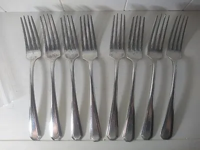 Antique WM.Rogers&SonAA Pat. June14-20.  8 Dinner Forks • $32.99