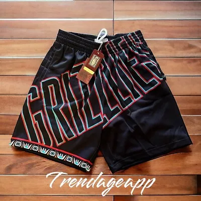 Mitchell & Ness Men’s Vancouver Grizzlies Big Face 2.0 Shorts Large L Memphis • $39.98