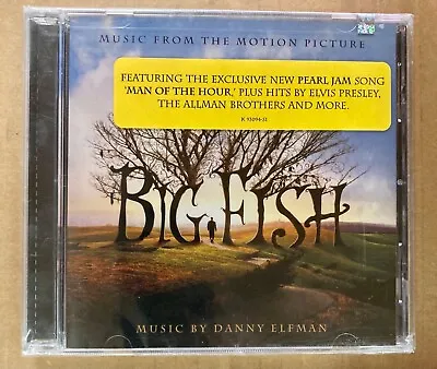 New CD Soundtrack Score - Big Fish 2003 Danny Elfman 23 Tracks - Pearl Jam Elvis • $30