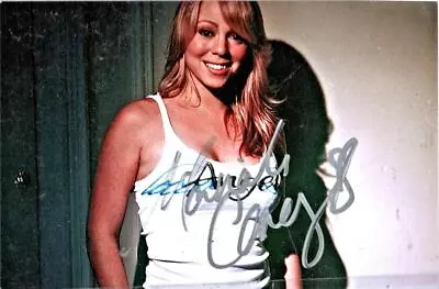 Mariah Carey Autographed 4x6 Color • $149.99