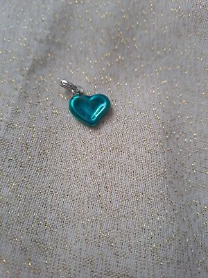 Links Of London Charm Heart Blue Pre Owned Sterling Silver • £15