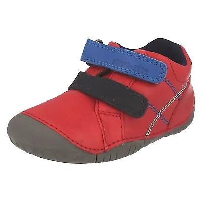 Start-rite Baby Milan Infant RED LEATHER Shoe. UK 2 F / EU 19 BNIB • £9.99