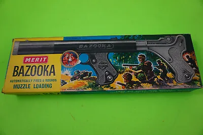 RARE MERIT Bazooka Toy – UNUSED 1960s And NICE • $69.99