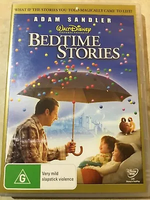 Bedtime Stories (DVD 2008) Region 4 Adam Sandler Very Good Condition Free Post • $4.40