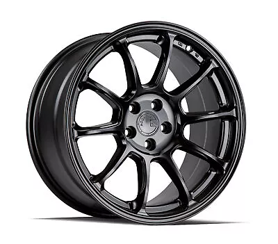 17x9 Aodhan AH06 5X114.3 +35 Flow Forged Black Wheels (Set Of 4) • $728.10