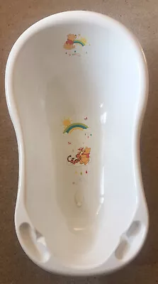 £10 • Buy Disney Winnie The Pooh And Friends  Baby Bath Tub With Plug And Soap Holders