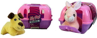 New A To Z Pet Carrier With Puppy Or Rabbit Kids Childrens Sort Toy Gift • £8.95