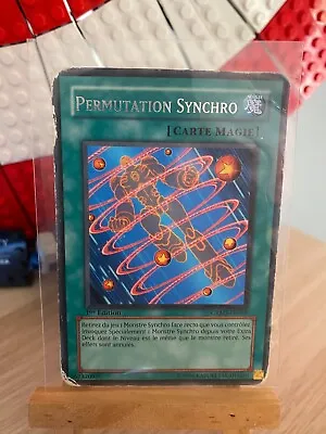 Synchro Permutation - Yu Gi Oh Card - CRMS-FR089 - 1st Edition - Magic - 1996 • £0.26