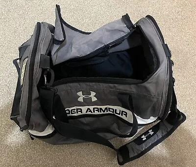 Under Armour Storm Duffle Bag - Black And Grey • £22