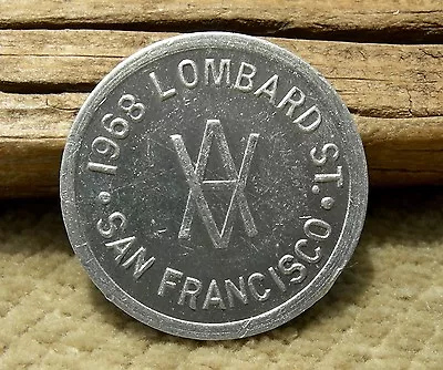 $10.95 • Buy Ca 1900s SAN FRANCISCO CALIFORNIA VOLUNTEERS OF AMERICAN 1968 LOMBARD ST TOKEN