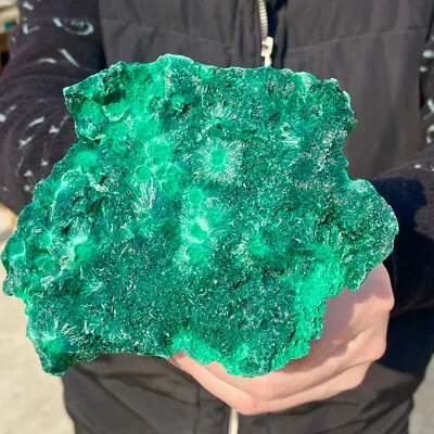 352G Natural Green Malachite Crystal Gemstone Rough Mineral Specimen • $10