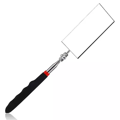 Telescoping Inspection Mirror Rectangle Telescopic Mechanics Mirror With Extend • $18.11