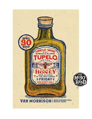 Van Morrison Concert Poster - 2010 - Texas Show • $26