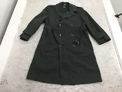 Military Trench Coat 40R Men's Overcoat 8405-782-2903 Zip Out Removable Liner • $19.99