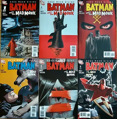 Dark Moon Rising: Batman And The Mad Monk #1-6 Mini NM Matt Wagner Grendel • $12.95