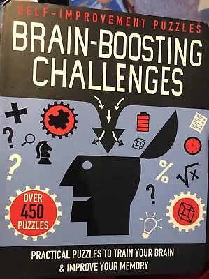 Brain-Boosting Challenges : Practical Puzzles To Train Your Brain Improve Memory • $4