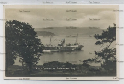 £25 • Buy Postcard RMS Plover Macbrayne Balmacara Kyle Lochalsh Pharmacy Series Ross-shire
