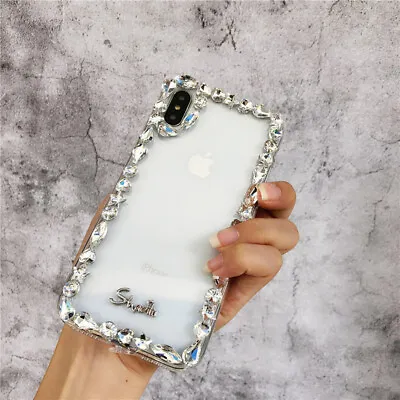 $14.84 • Buy For Samsung C9 S10 PLUS NOTE1O Bling Glitter Rhinestone Diamond Phone Case Cover