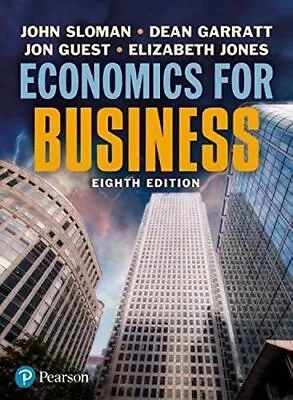 Economics For Business Sloman John • £23.99