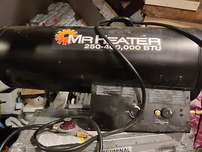 Mr. Heater Propane Forced Air Heater 400000 BTU Auto Shut Off W/Hose Regulator • $450