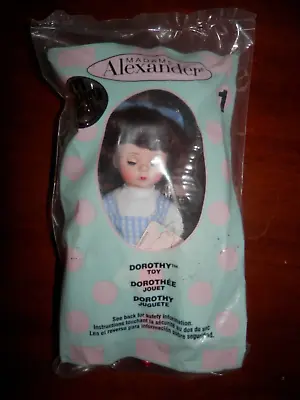2007 Mcdonalds Happy Meal Wizard Of Oz Dorothy Madame Alexander Doll New Sealed • $5.99