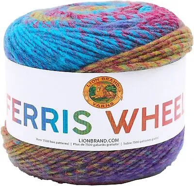 Lion Brand Ferris Wheel Yarn-Carousel 217-600 • £11.98