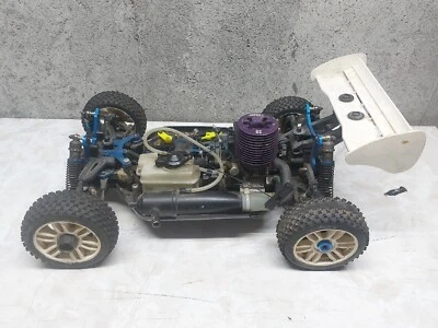 $99.99 • Buy OFNA .28 2 Stroke Nitro Gas 1:10 RC Buggy Car -No Remote- Untested Parts Only