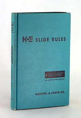 Keuffel & Esser K+E Slide Rules Deci-Lon An Instruction Manual Hardcover • $74.95