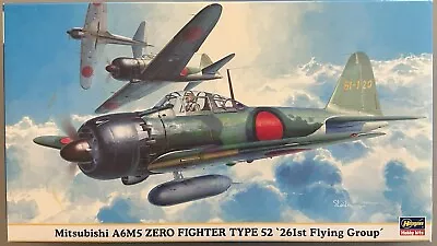 Hasegawa 1/48 A6M5 Mitsubishi Zero Fighter Type 52 • $24