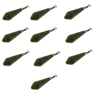 NGT X 10 Distance Leads Weights 3.oz Carp Coarse Fishing • £12.79