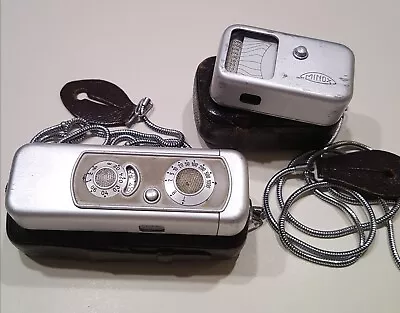 Vintage Minox Aiii Submini Camera Light Meter Set • $135