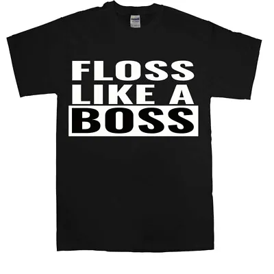 Floss Like A Boss Costume Gaming Men Kids Girls Boys Fancy Casual Present Tshirt • £7.19