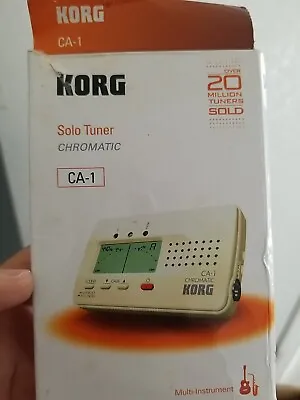 KORG Solo Tuner Chromatic [CA-1] Multi Instruments Tuner Built In Mic • $9.99