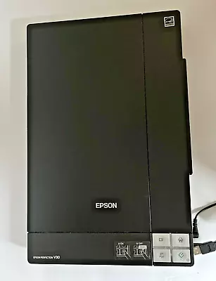 EPSON Perfection V30 Flatbed Scanner Photo Document LED W Power Cables • $34.95