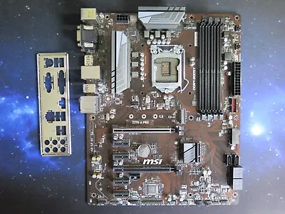Gaming PC ATX Motherboard MSI Z370-A PRO LGA 1151 For I3 I5 I7 CPU 8th 9th Gen • £68.99